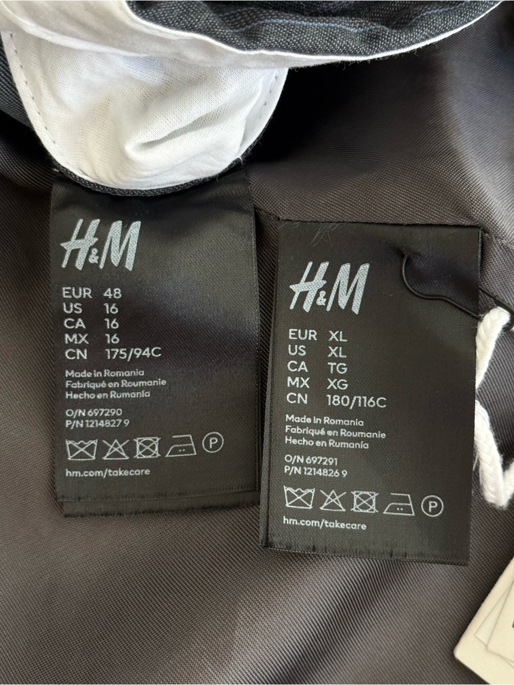 H&M STUDIO. Premium Selection. Oversized Wool Blazer and Pants Suit. XL size! - Picture 11 of 16